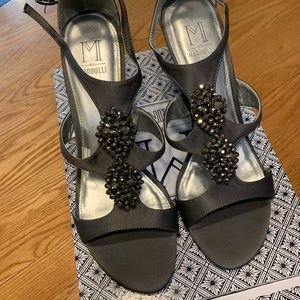 Silver sandals